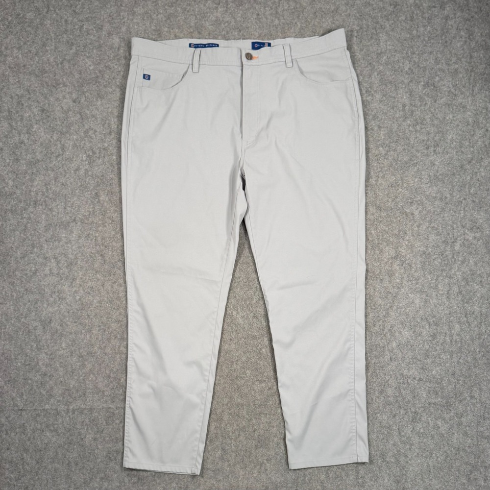 Stitch Gray 5 Pocket Stitch's Britches Heston Chino Pants Men's Size 40x29*